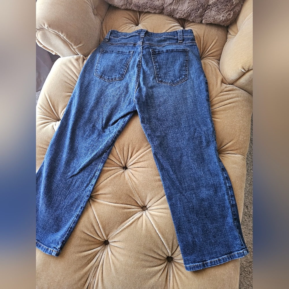 MU Makers USA cropped JEANS Sz 14